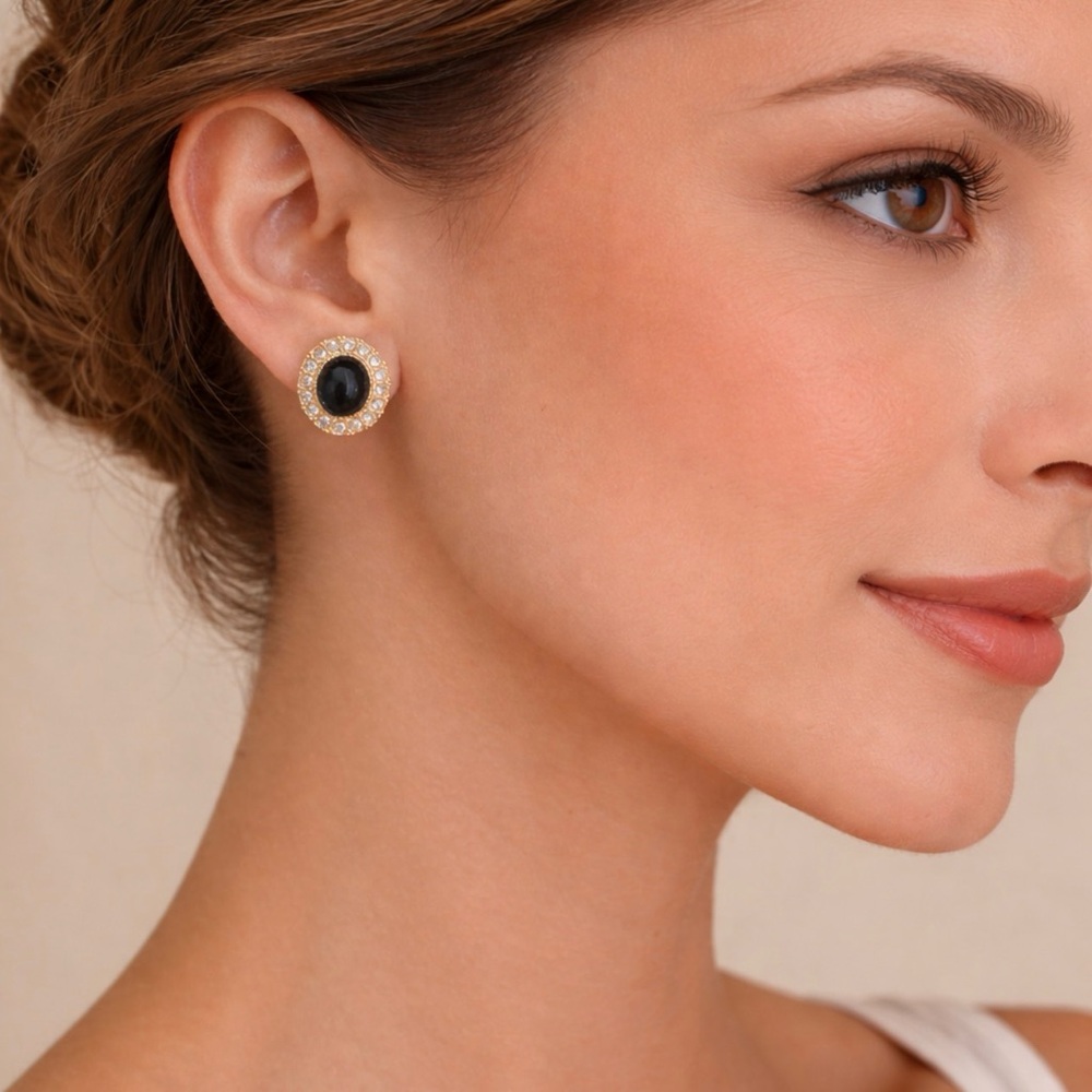 D’ORLAN Gold plated earrings